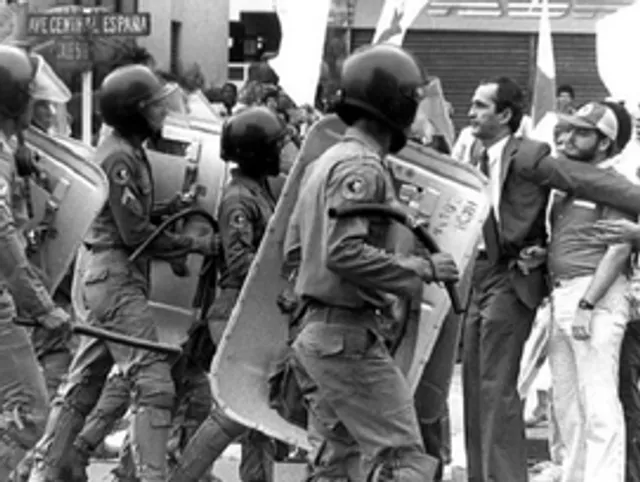 Protesta del Black Friday en Panamá