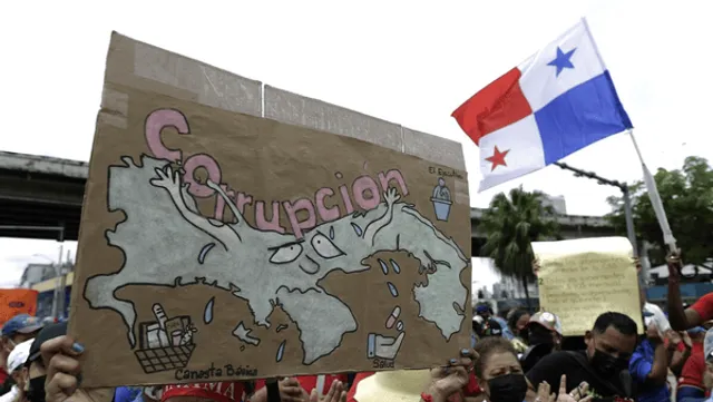 Mapa de las protestas en Panamá